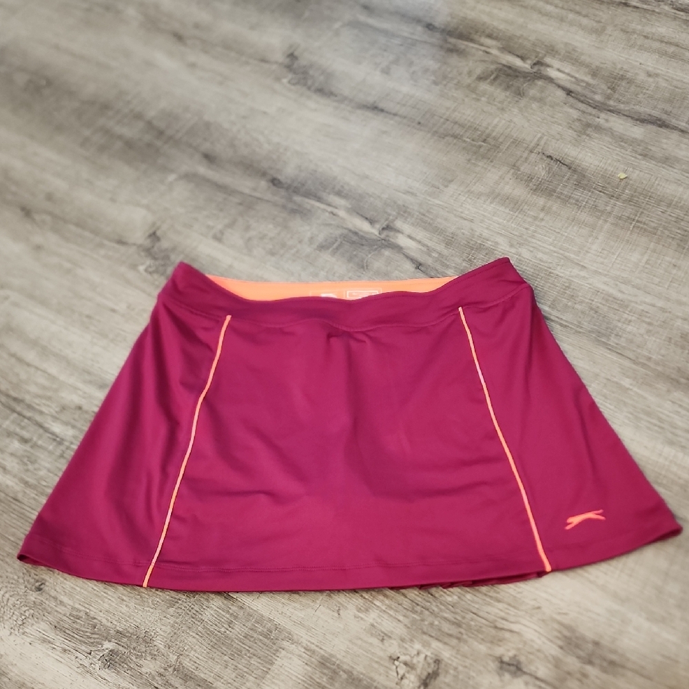 Slazenger Pink A-Line Golf Mini Skirt for Athletic Activities